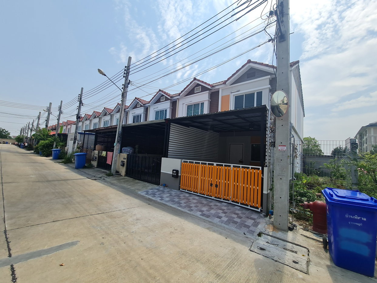 รูป ทาวน์เฮ้าส์ 16.5 ตร.วา บ้านพิศาล สุวรรณภูมิ บางเสาธง สมุทรปราการ 1.4M - รูปที่ 1/10