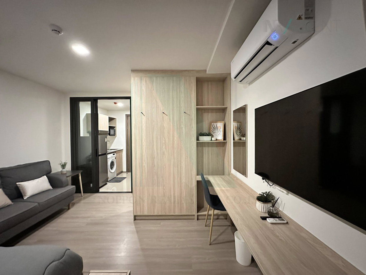 picture 📌 For Rent Condo THE MUVE PRADIPAT Building 1, Floor 4,Studio, Room size 25 sqm - 3/8
