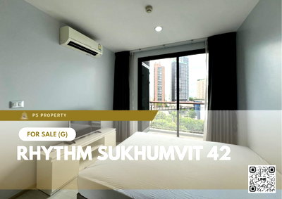 Condos for sale : Urgent Sale 🔥 Rhythm Sukhumvit 42 🔥 Beautiful view, great ventilation, cool and comfortable breeze. Close to BTS Ekkamai.