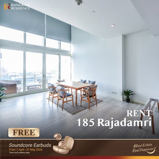 รูปภาพ เช่าคอนโด 💎 185 Rajadamri, Duplex 2นอน 160ตร.ม. 200k 🌿 ยูนิตแต่งสวย พร้อมวิวสนาม RSBN ใกล้ BTS ราชดำริ 