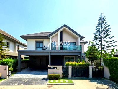 บ้านเดี่ยว บางกรวย นนทบุรี : 🚨 แรร์ไอเทมหลังริม! แต่งสวยพร้อมอยู่ (ลงเข็มรอบบ้าน จบปัญหาทรุด)🔥 ขายบ้านเดี่ยว บางกอก บูเลอวาร์ด สาทร - ปิ่นเกล้า 2 🔥 / 4 ห้องนอน #HRP2068