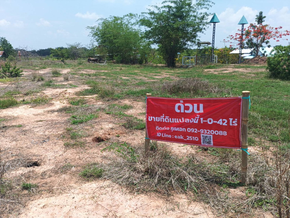 รูป ขายที่ดินเปล่าถมแล้ว ติดถนน เมืองพล-ชัยภูมิ อ.แวงน้อย จ.ขอนแก่น - รูปที่ 6/13