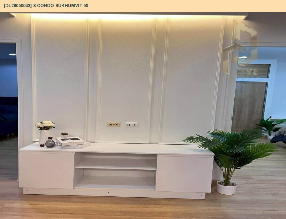 รูป DL26050043 ให้เช่าคอนโด เอส คอนโด สุขุมวิท 50 (S Condo Sukhumvit 50) ใกล้ - พร้อมเข้าอยู่ โทรด่วน 0614453194 LineID @162cjixi - รูปที่ 8/12