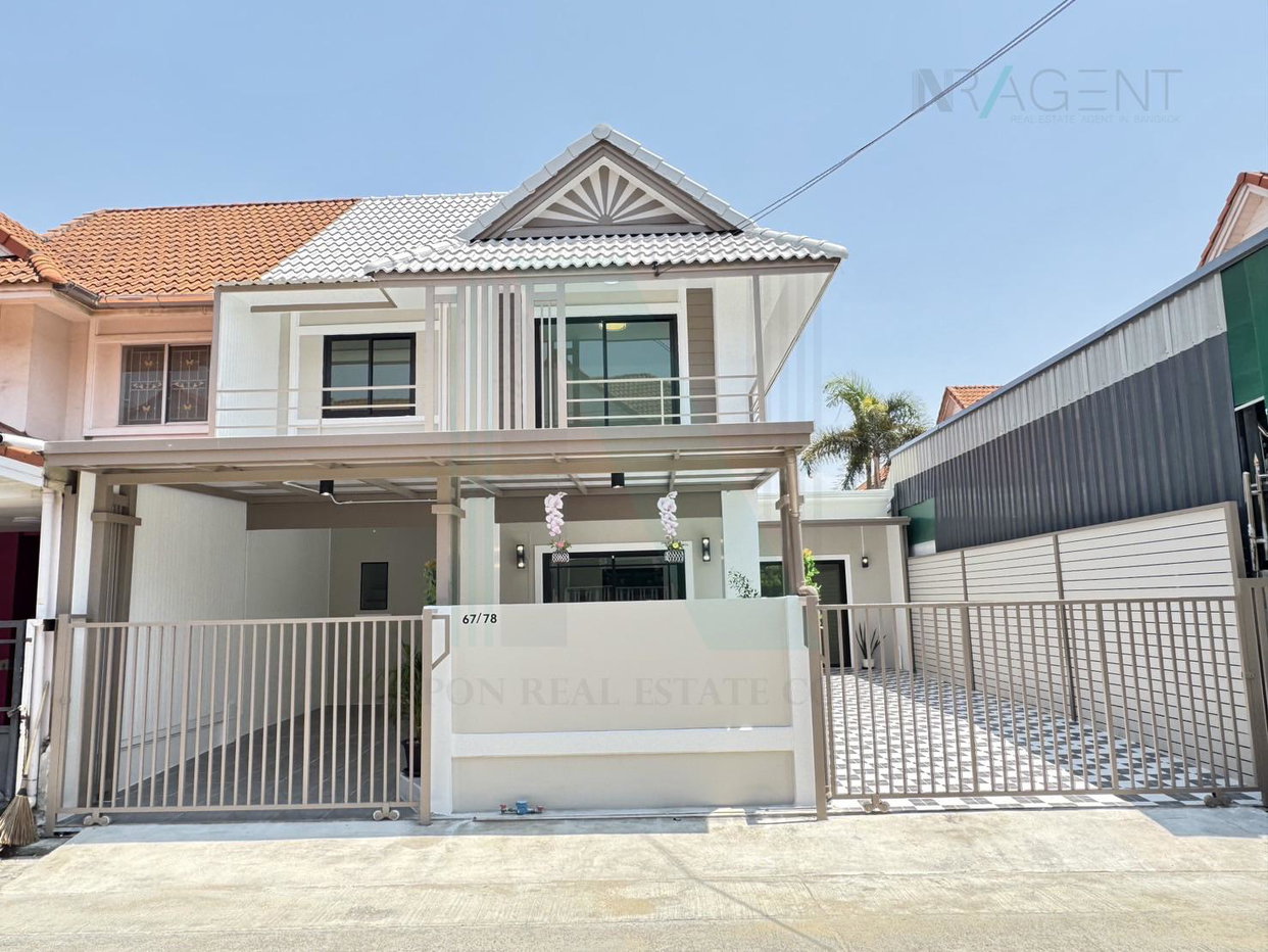 รูป 📌 ขายบ้านแฝด โครงการ บ้านพฤกษา 33 บางบัวทอง 2 ชั้น 4 ห้องนอน 2 ห้องน้ำ - รูปที่ 1/8