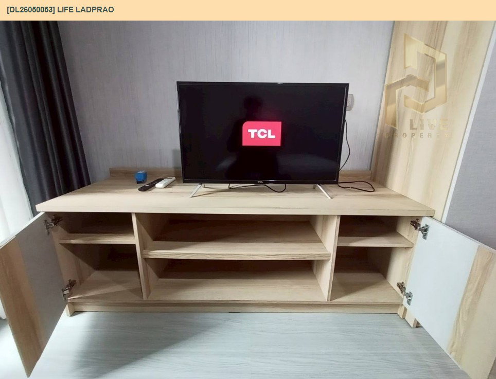 รูป DL26050053 ให้เช่าคอนโด ไลฟ์ ลาดพร้าว (Life Ladprao) ใกล้ BTS ห้าแยกลาดพร้าว พร้อมเข้าอยู่ โทรด่วน 0653619502 LineID @897iyzll - รูปที่ 5/13