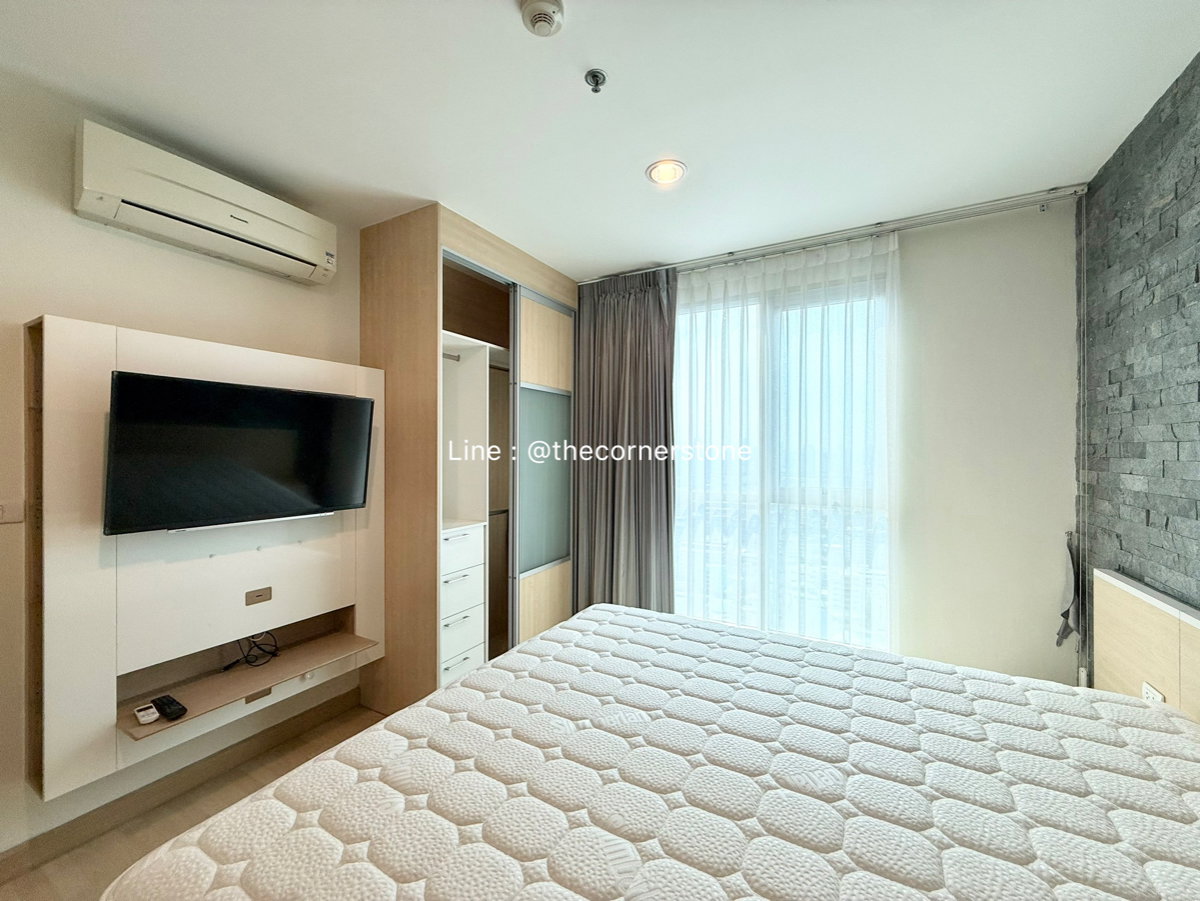 picture Ready to move in " 𝐑𝐇𝐘𝐓𝐇𝐌 𝐑𝐚𝐭𝐜𝐡𝐚𝐝𝐚 "  1 Bedroom Size 46 Sq.m. Near : MRT- Ratchada  - 6/13