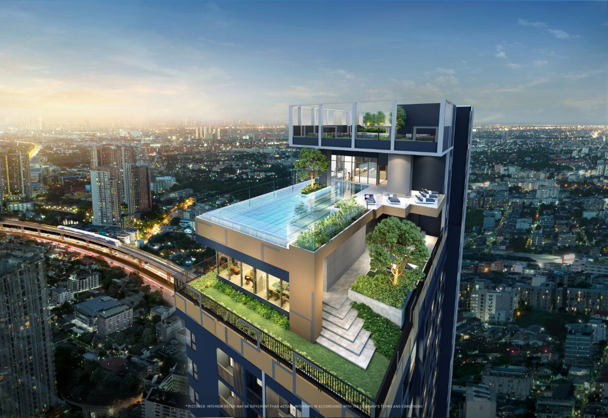 รูป ✨Aspire Onnut Station — ใกล้ BTS อ่อนนุช 200 ม. | Rooftop Pool + Co-working ครบ - รูปที่ 12/12
