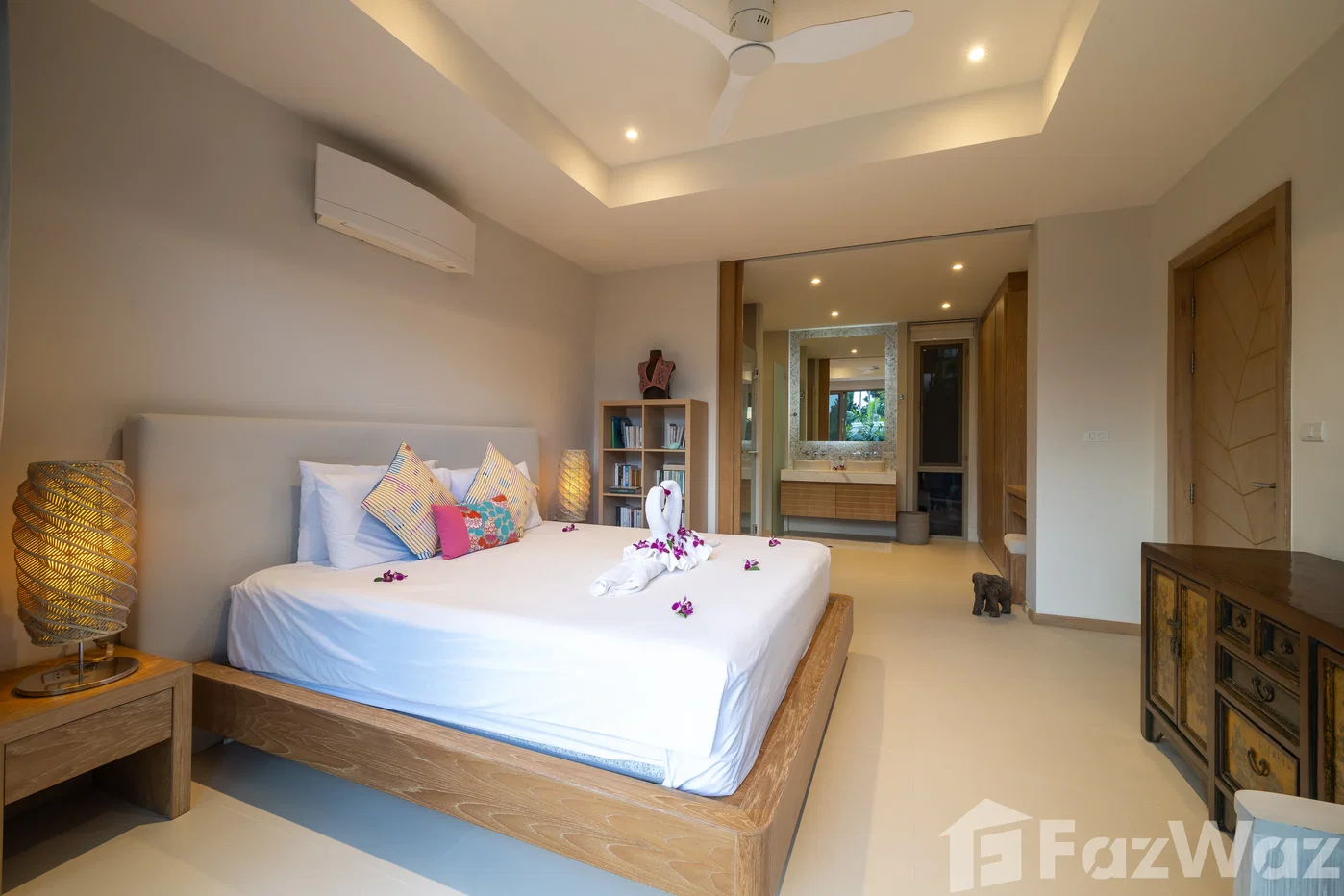 รูป วิลล่าให้เช่า 3 ห้องนอน ในโครงการ ตรีชฎา ทรอปิคอล 6243768 - รูปที่ 46/59