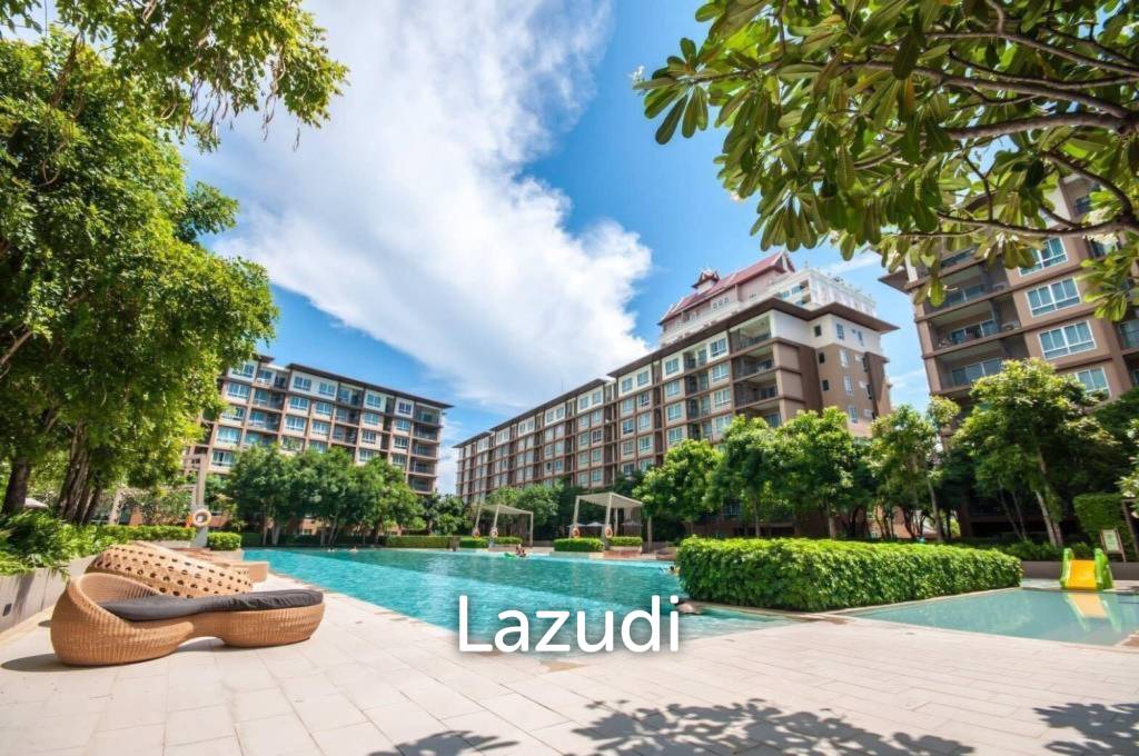 รูป คอนโดรีสอร์ทชั้น3 ขนาด29.95ตร.ม. ทำเลชะอำ - รูปที่ 1/13