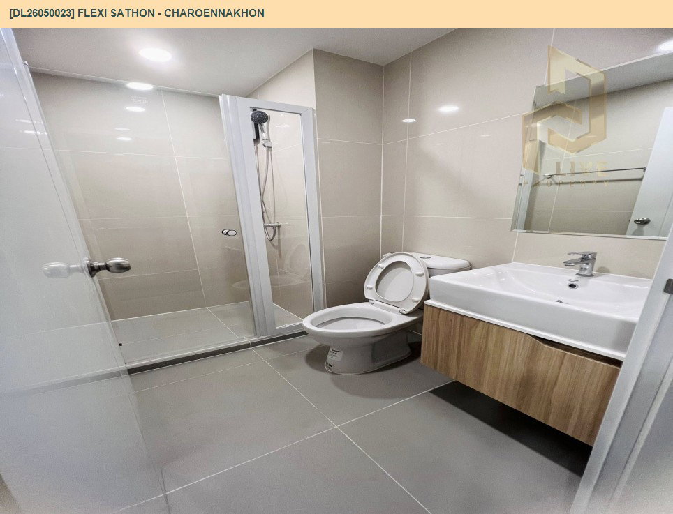 รูป DL26050023 ให้เช่าคอนโด เฟล็กซี่ สาทร - เจริญนคร (Flexi Sathon - Charoennakhon) ใกล้ BTS กรุงธนบุรี พร้อมเข้าอยู่ โทรด่วน 0614453194 LineID @162cjixi - รูปที่ 7/7