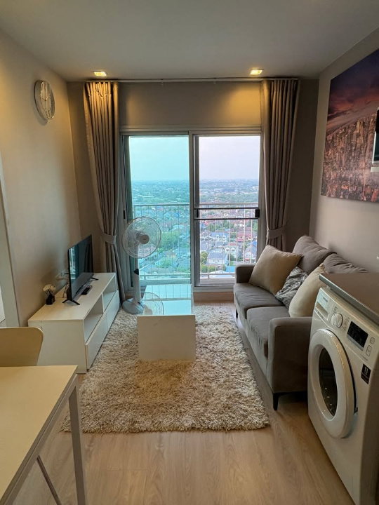 รูป ให้เช่า Casa @ MRT สามแยกบางใหญ่ ** 8,500 บ. / ด. **  ขนาด 26 ตร.ม.  1ห้องนอน 1ห้องน้ำ  ชั้น 20 - รูปที่ 2/20