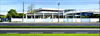 Factory for sale Chakri Naruebodindra Medical Institute : Industrial Land with Existing Buildings on Thepharak Road KM.24
