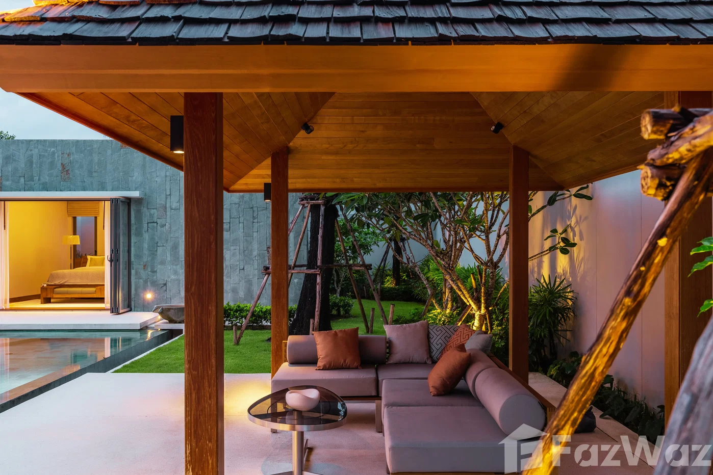 รูป ขาย วิลล่า 4 ห้องนอน ในโครงการ อัญชัน ทรอปิคาน่า 6204387 - รูปที่ 34/35