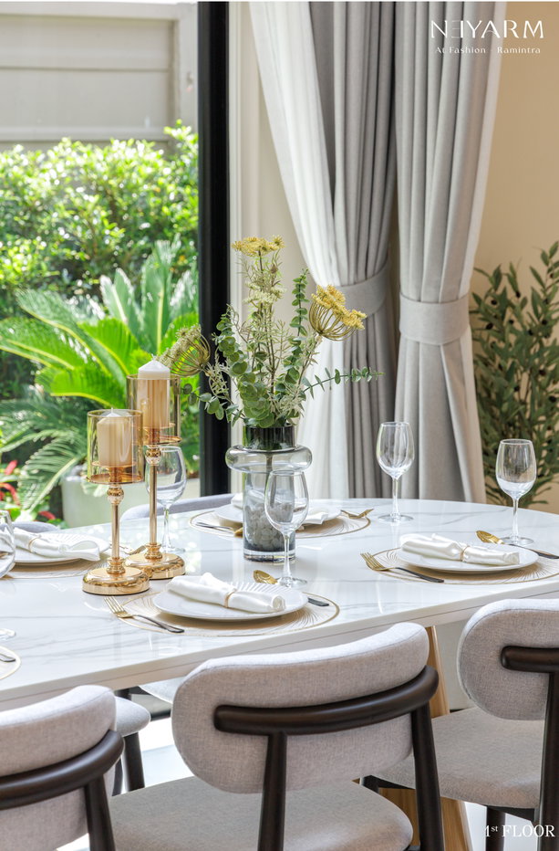 รูป  บ้านแฝดหรู 𝟑 ชั้น ดีไซน์ Modern Luxury บนทำเลศักยภาพ แฟชั่น - รามอินทรา พื้นที่ที่ออกแบบมาเพื่อให้ทุกวันของครอบครัว - รูปที่ 8/24