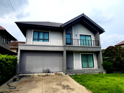 บ้านเดี่ยว รพ.รวมชัยประชารักษ์ : บ้านเดี่ยว 88.7 ตร.วา เพฟ บางนา บางบ่อ สมุทรปราการ 7.4M
