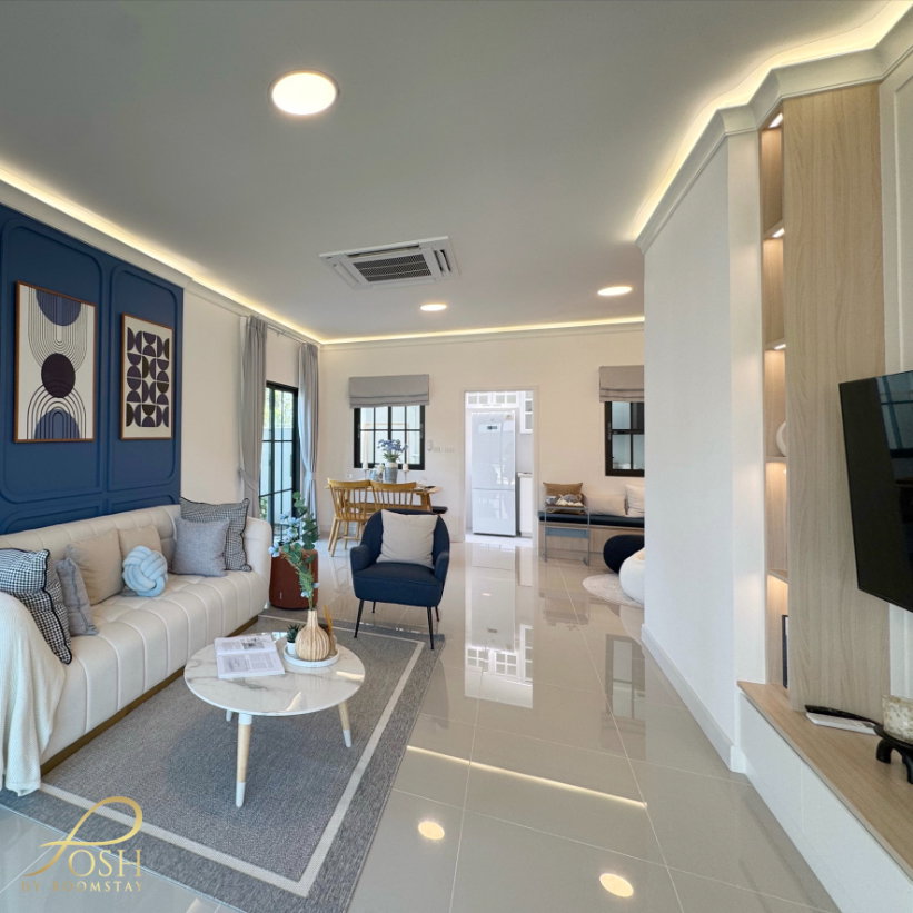 รูป ทาวน์โฮม 2 ชั้น 3 ห้องนอน ฟังก์ชั่นที่ลงตัวสำหรับครอบครัว The Wish 3 เดอะวิช3 ป่าคลอก เฟส2 มาพร้อมส่วนกลางขนาดใหญ่ - รูปที่ 2/19