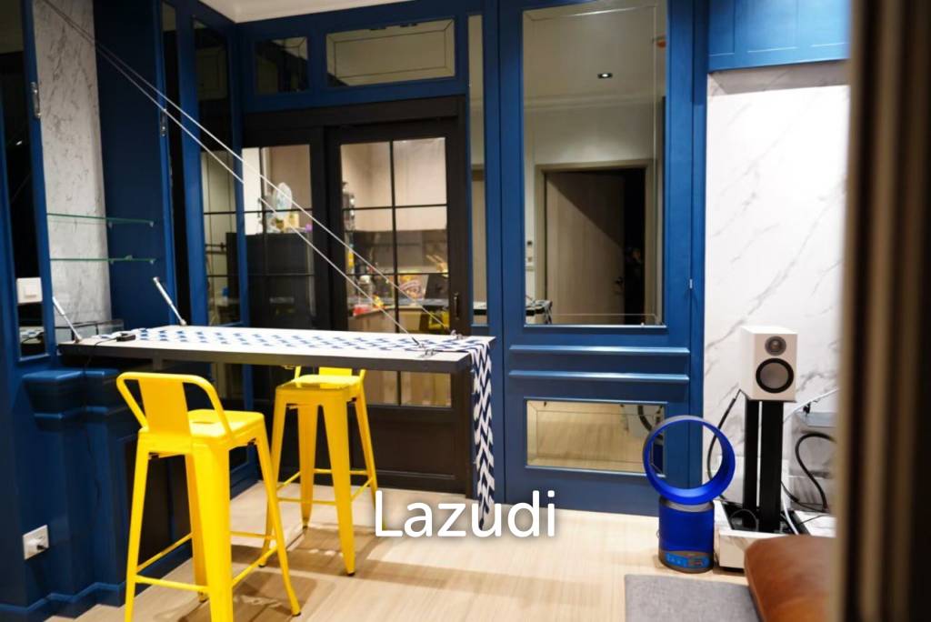 รูป 42.0 ตร.ม.  1 ห้องนอน  1 ห้องน้ำ คอนโดสำหรับ เช่าใน บางนา - รูปที่ 2/9