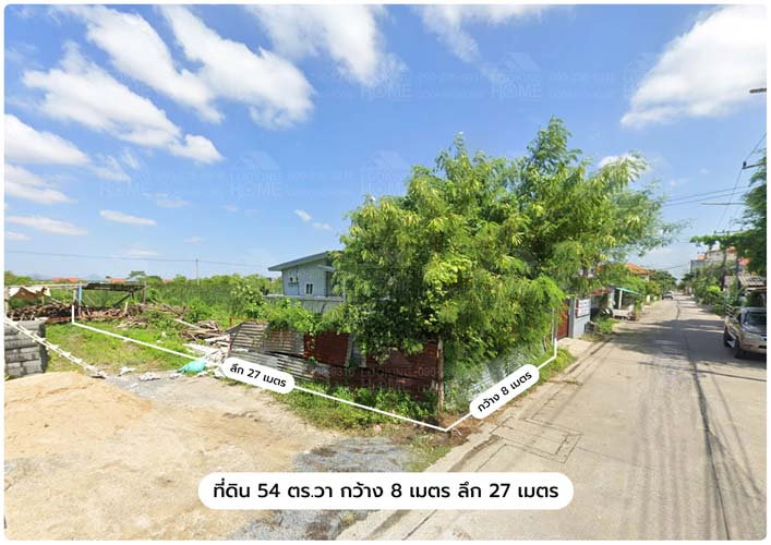 รูป L-145 : ที่ดิน 54 ตร.วา ซ.รังสิต-นครนายก 55 (คลอง 2) ธัญบุรี ปทุมธานี - รูปที่ 8/11