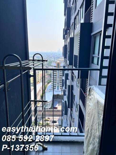 รูป [P-137356] ให้เช่าคอนโด Ideo Sukhumvit 93 ติด BTS บางจาก  ห้องสตูดิโอแต่งครบมีเครื่องซักผ้า เพียง 15,000.- โทร 085-592-2897 Line: @easythaihome - รูปที่ 6/10