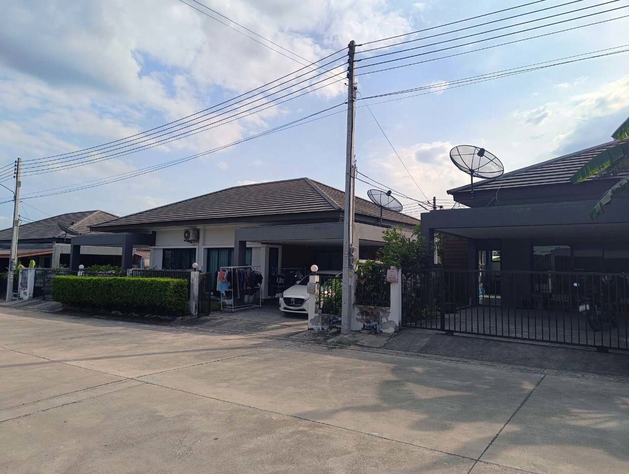 รูป บ้านแฝด 35.5 ตร.วา วิสทาวน์ (แม่น้ำคู้-ปลวกแดง) ปลวกแดง ระยอง 1.9M - รูปที่ 2/3