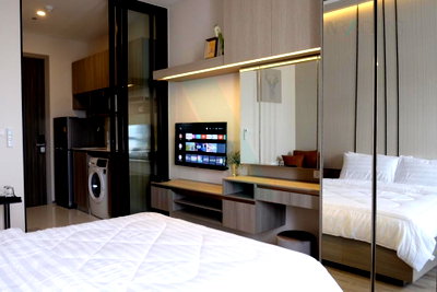 Condos for rent : 🚩Best room!🚩 For Rent Condo KNIGHTSBRIDGE PRIME ONNUT Building 1, Floor 18,Studio, Room size 24.00 sqm