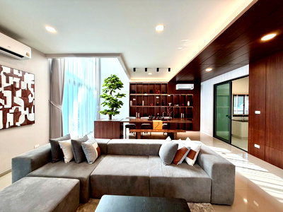 Houses for sale  Bang Saen Fish Market : Modern Zen Japanese-style house near Bang Saen beach, Silamura Type B | Single House 222 sq.m. | 3 Beds, 4 Baths | 2 Parking Spaces