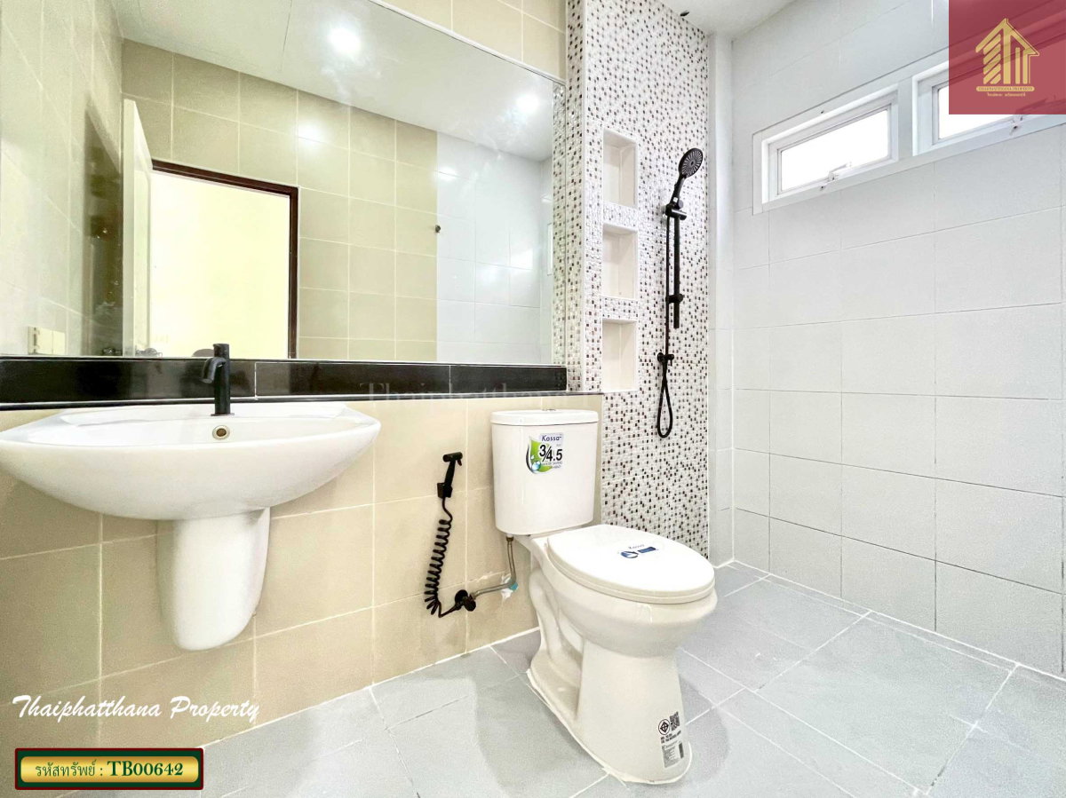 รูป หมู่บ้านพัฒนาสิริ เดอะ ไพร์ด เลียบคลองสอง บ้านเดี่ยวไซส์ใหญ่หลังมุม รีโนเวทใหม่ - รูปที่ 13/14