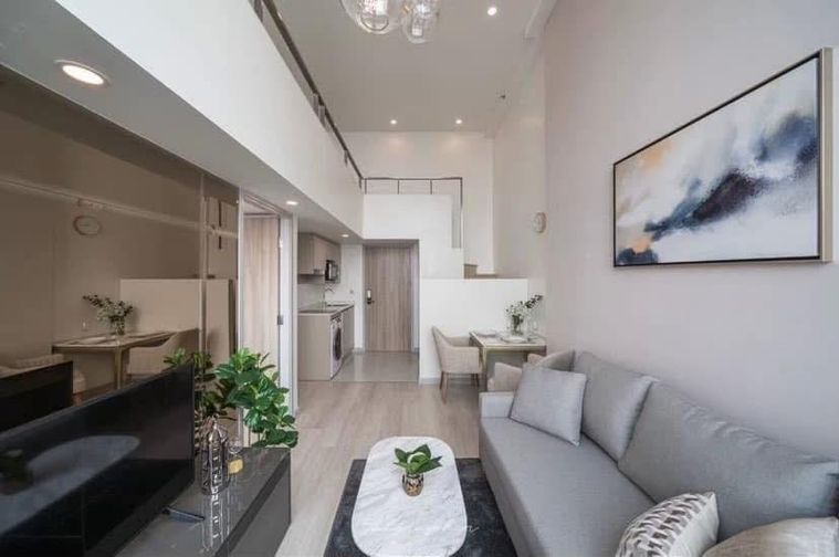 RS6049 ปล่อยเช่าคอนโด Duplex ห้องมุม ใจกลางสาทร KnightsBridge Prime Sathorn ใกล้ BTS ช่องนนทรี