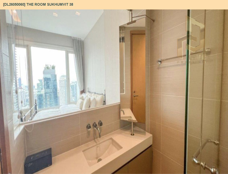 รูป DL26050060 ให้เช่าคอนโด เดอะ รูม สุขุมวิท 38 (The Room Sukhumvit 38) ใกล้ - พร้อมเข้าอยู่ โทรด่วน 0653619502 LineID @897iyzll - รูปที่ 8/12