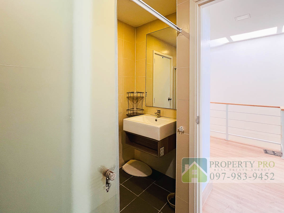 รูป ขาย บ้าน พฤกษาวิลล์ 85 เลียบคลองทวีวัฒนา บ้านทาวน์เฮาส์ 2 ชั้น แบบ 3 ห้องนอน 23 ตรว 128 ตรม มีส่วนต่อเติม ใกล้ ทวีวัฒนา เพชรเกษม บางแค : EL26S-003 - รูปที่ 18/22