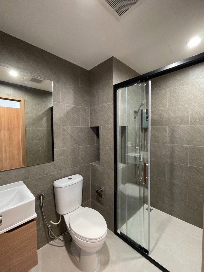 รูป ห้องใหญ่ที่สุด ห้องใหม่ คอนโด เดอะ ลิฟวิ่น รามคำแหง ชั้น 23 ขนาด 61 ตรม ใกล้ The Mall บางกะปิ - รูปที่ 14/61