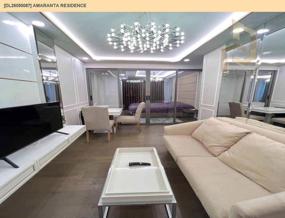 รูป DL26050087 ให้เช่าคอนโด อมรันทา เรสซิเด้นซ์ (Amaranta Residence) ใกล้ MRT ห้วยขวาง พร้อมเข้าอยู่ โทรด่วน 0614453194 LineID @162cjixi - รูปที่ 3/7