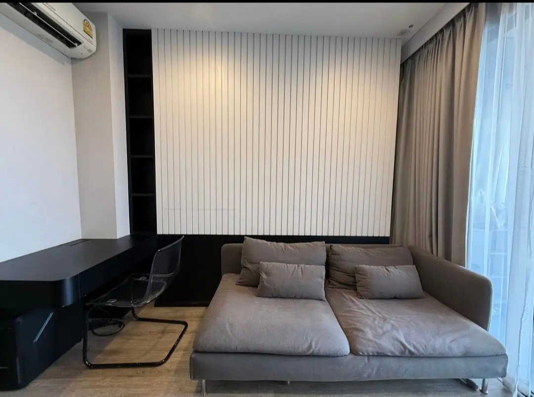 รูป IDEO MOBI ASOKE | ชั้น 34 วิว มศว สวยมาก ใกล้ MRT เพชรบุรี | Fully Furnished พร้อมอยู่ | 28,000 บาท/เดือน - รูปที่ 4/12
