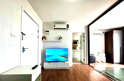 คอนโดให้เช่า : ND0559  For rent  icondo Salaya 2 The campusห้องครัว ห้องรับแขก แยกสัดส่วน เครื่องใช้ไฟฟ้าใหม่มือ 1