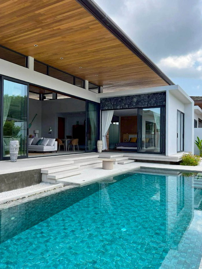 รูป วิลล่าหรูสไตล์โมเดิร์นลอฟท์ พร้อมสระว่ายน้ำและ Garden Suite ในเชิงทะเล – 3 ห้องนอน - รูปที่ 6/20