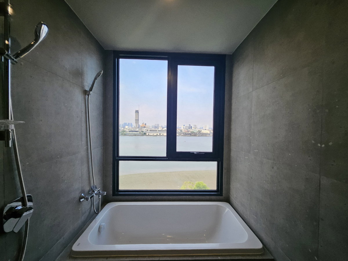 รูป 🛁 แช่อ่างชมพระอาทิตย์ขึ้นได้ทุกวัน 2 Bed ห้องมุม วิวแม่น้ำเต็มตา - รูปที่ 10/41