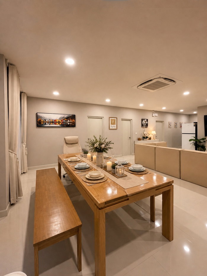 picture 4-Bed Luxury House for Rent — Centro Ramintra-Chatuchot, Furnished - 19/36