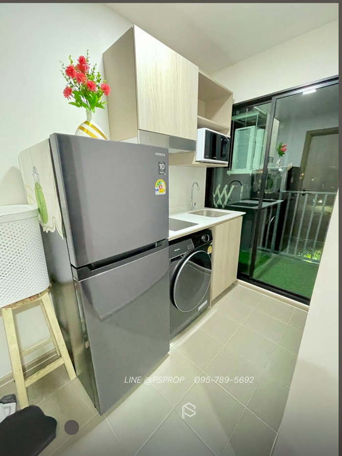 รูป คอนโดเช่าบางเเสน ใกล้ตลาดปาร์คอิน Dcondo sense ✅ พร้อมเข้าอยู่ #CR0446 - รูปที่ 4/5