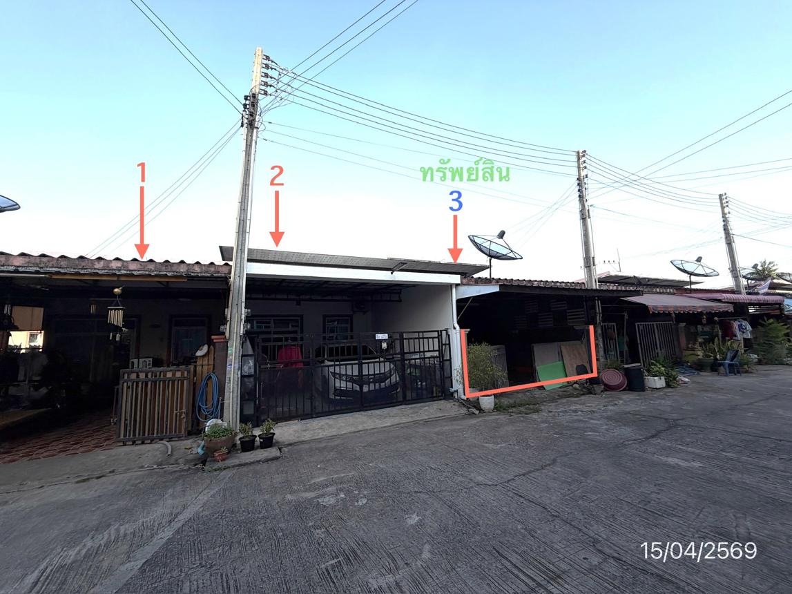 รูป ทาวน์เฮ้าส์ 22.5 ตร.วา เทพประทานพร 8 ศรีราชา ชลบุรี 1.3M - รูปที่ 15/30