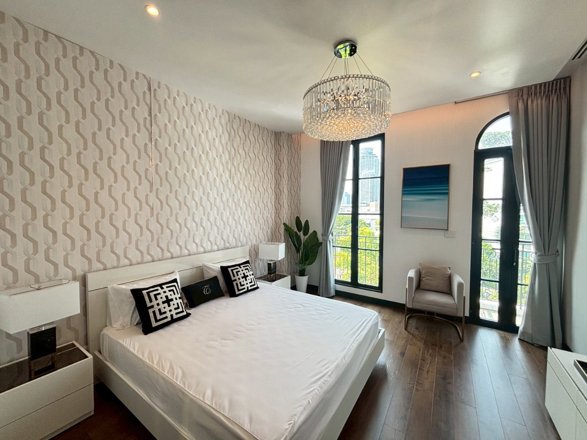 รูป บ้านใหม่ ตกแต่งครบ ทำเลสุขุมวิท ใกล้ BTS เพียง 5 นาที ** NO CO-AGENT ** - รูปที่ 18/29