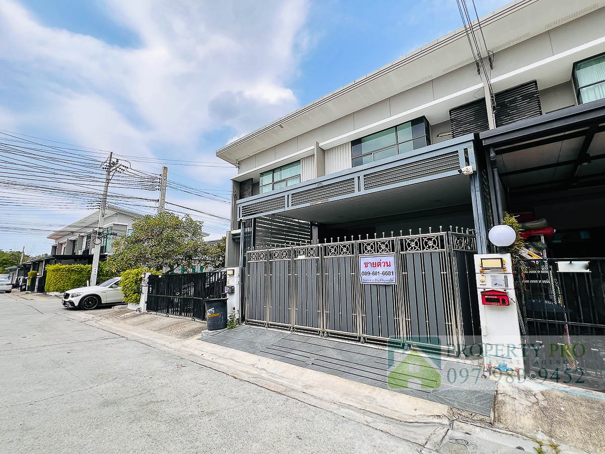 รูป ขาย บ้าน พฤกษาวิลล์ 85 เลียบคลองทวีวัฒนา บ้านทาวน์เฮาส์ 2 ชั้น แบบ 3 ห้องนอน 23 ตรว 128 ตรม มีส่วนต่อเติม ใกล้ ทวีวัฒนา เพชรเกษม บางแค : EL26S-003 - รูปที่ 22/22
