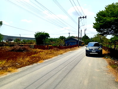 ที่ดินให้เช่า : ที่ดินเปล่าถมแล้ว 3 ไร่ ใกล้สุวรรณภูมิ
