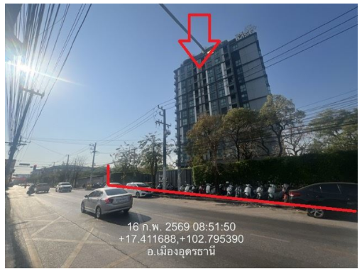 รูป ห้องชุด/คอนโดมิเนียม 30.8 ตร.ม. ห้องชุด โครงการ เดอะ เบส ไฮท์ อุดรธานี อุดรธานี เมืองอุดรธานี อุดรธานี 2.2M - รูปที่ 3/25