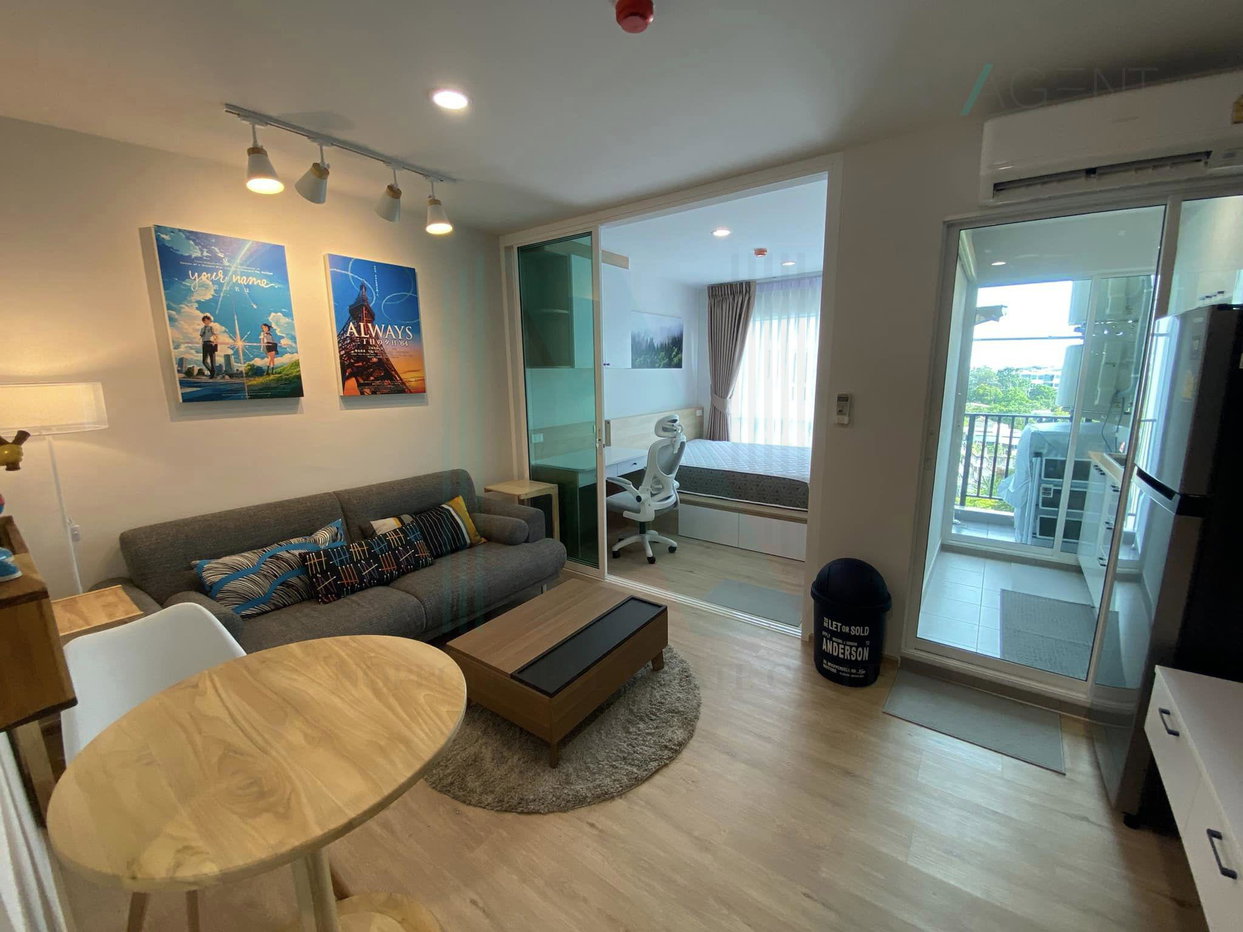 รูป 🎉Special room!🎉 ให้เช่าคอนโด ไรย์ ตลาดพลู อาคาร A ชั้น 7 1 ห้องนอน ขนาด 30.00 ตรม ใกล้ เดอะมอลล์ ท่าพระ - รูปที่ 4/8