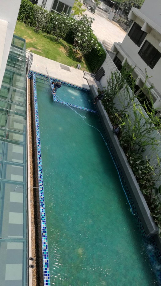 รูป ให้เช่า โว๊ค เพลส สุขุมวิท107 (Voque Place SKV107) 35ตรม. ห้องวิวสระ พร้อมอยู่ 1 มิ.ย.69 【Line: Yosita828】 - รูปที่ 9/10