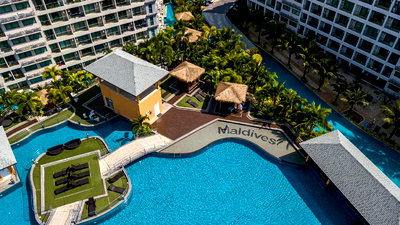 Condos for sale : 🔥 Laguna 3 Maldives Pattaya | 1 Bedroom, 40 sq.m., Only 1.85 Million Baht, Fully Furnished