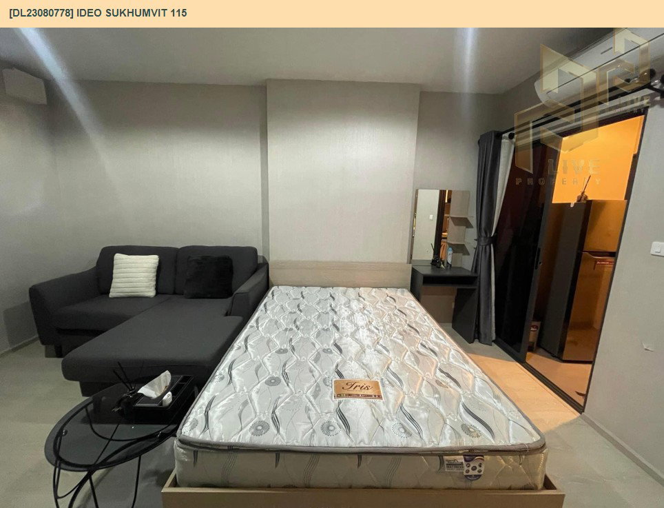 รูป DL23080778 ให้เช่าคอนโด ไอดีโอ สุขุมวิท 115 (IDEO Sukhumvit 115 ) ใกล้ BTS ปู่เจ้า พร้อมเข้าอยู่ โทรด่วน 0800343450 LineID @655ebbvc - รูปที่ 4/11