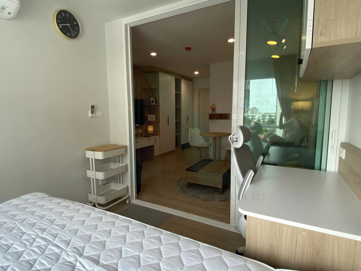 รูป 🚩Best room!🚩 ให้เช่าคอนโด ไรย์ ตลาดพลู อาคาร A ชั้น 7 1 ห้องนอน ขนาด 30.00 ตรม ใกล้ เดอะมอลล์ ท่าพระ - รูปที่ 4/8