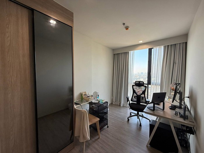 รูป 💥💥ให้เช่าห้องพร้อมอยู่!! The Line Wongsawang 2Bed 54.43 ตรม.ชั้น 29 แต่งครบ สอบถาม LINE ID: @atfirm💥💥​ - รูปที่ 6/13