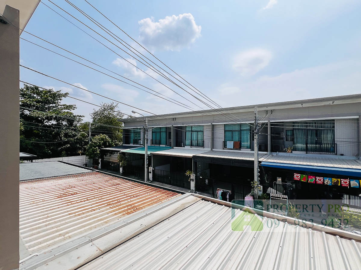 รูป ขาย บ้าน พฤกษาวิลล์ 85 เลียบคลองทวีวัฒนา บ้านทาวน์เฮาส์ 2 ชั้น แบบ 3 ห้องนอน 23 ตรว 128 ตรม มีส่วนต่อเติม ใกล้ ทวีวัฒนา เพชรเกษม บางแค : EL26S-003 - รูปที่ 15/22